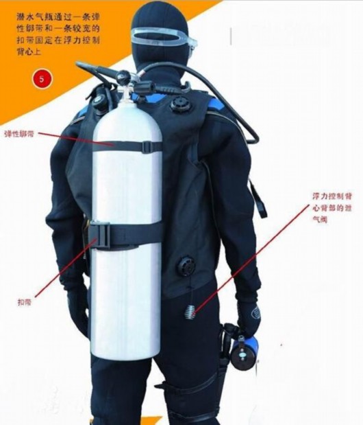 选拔堪比航天员 长江救援比训练危险-潜水员 航