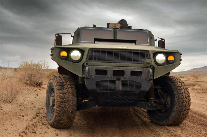 美军正在测试油电合一军车用来替换悍马
